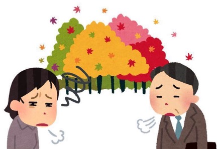 秋バテの絵