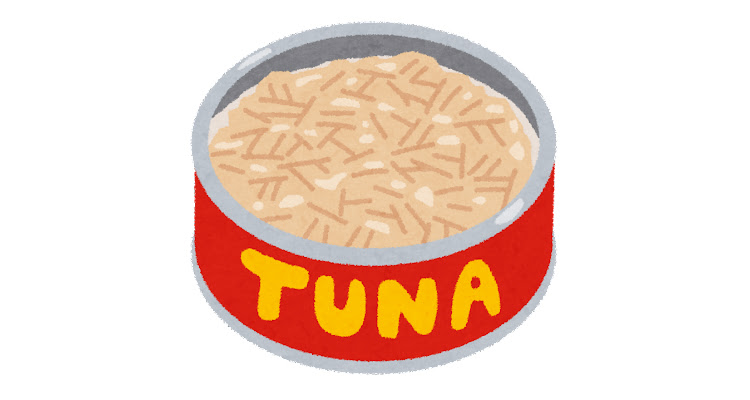 ツナ缶の絵