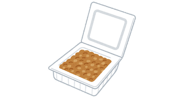 納豆の絵