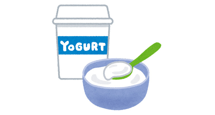 ヨーグルトの絵