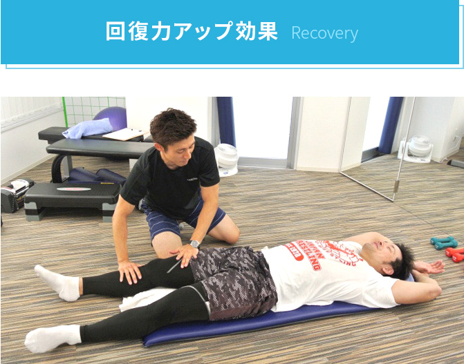 回復力アップ効果