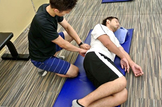 柔軟性低下改善マッサージその2